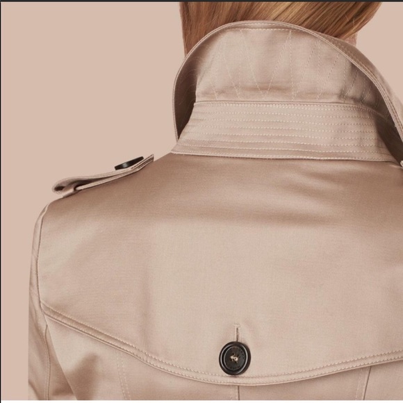 SOLD! Burberry Prorsum Cotton Sateen Trench Coat - Picture 4 of 7